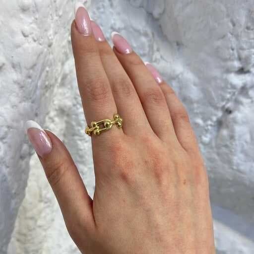 انگشتر زنانه طلا تیفانی