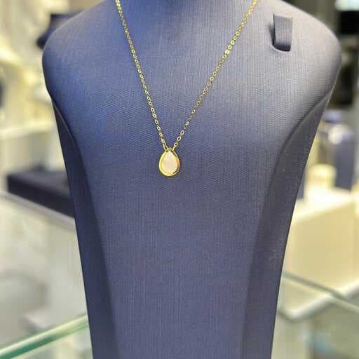 گردنبند زنانه طلا اشک صدف
