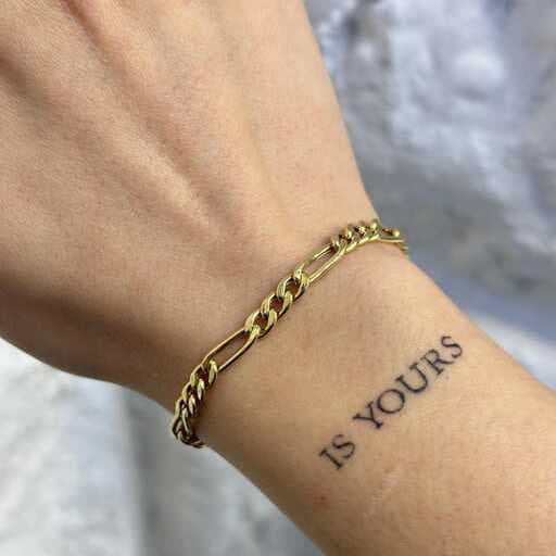 دستبند طلا فیگارو