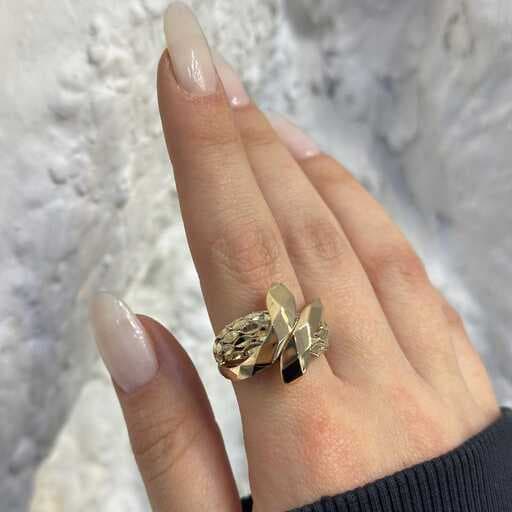 انگشتر طلا زنانه بولگاری رزگلد