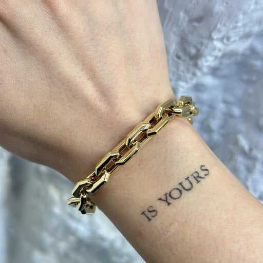 دستبند طلا هرمس فلورکس