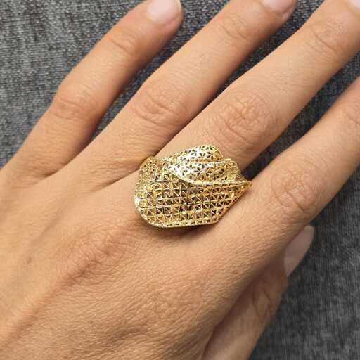 انگشتر طلا زنانه فیوژن کدT716