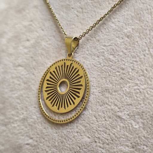 پلاک طلا زنانه دیریم کچر