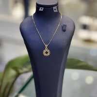 پلاک طلا کادویی گل