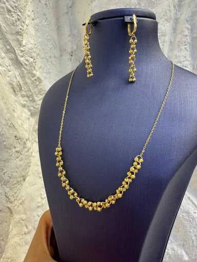 نیم ست طلا زنانه البرنادو