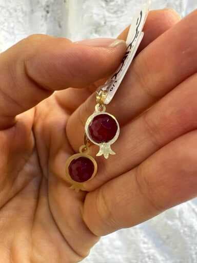 پلاک طلا کادویی انار 