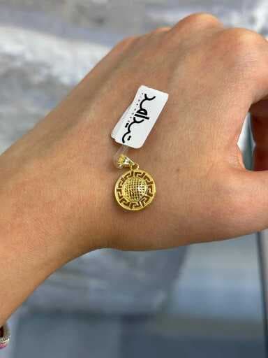 پلاک طلا زنانه ورساچی فیوژن